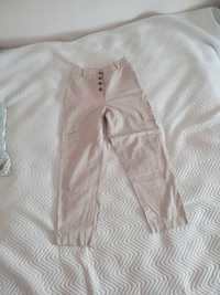 Beżowe spodnie bojówki Reserved roz 36