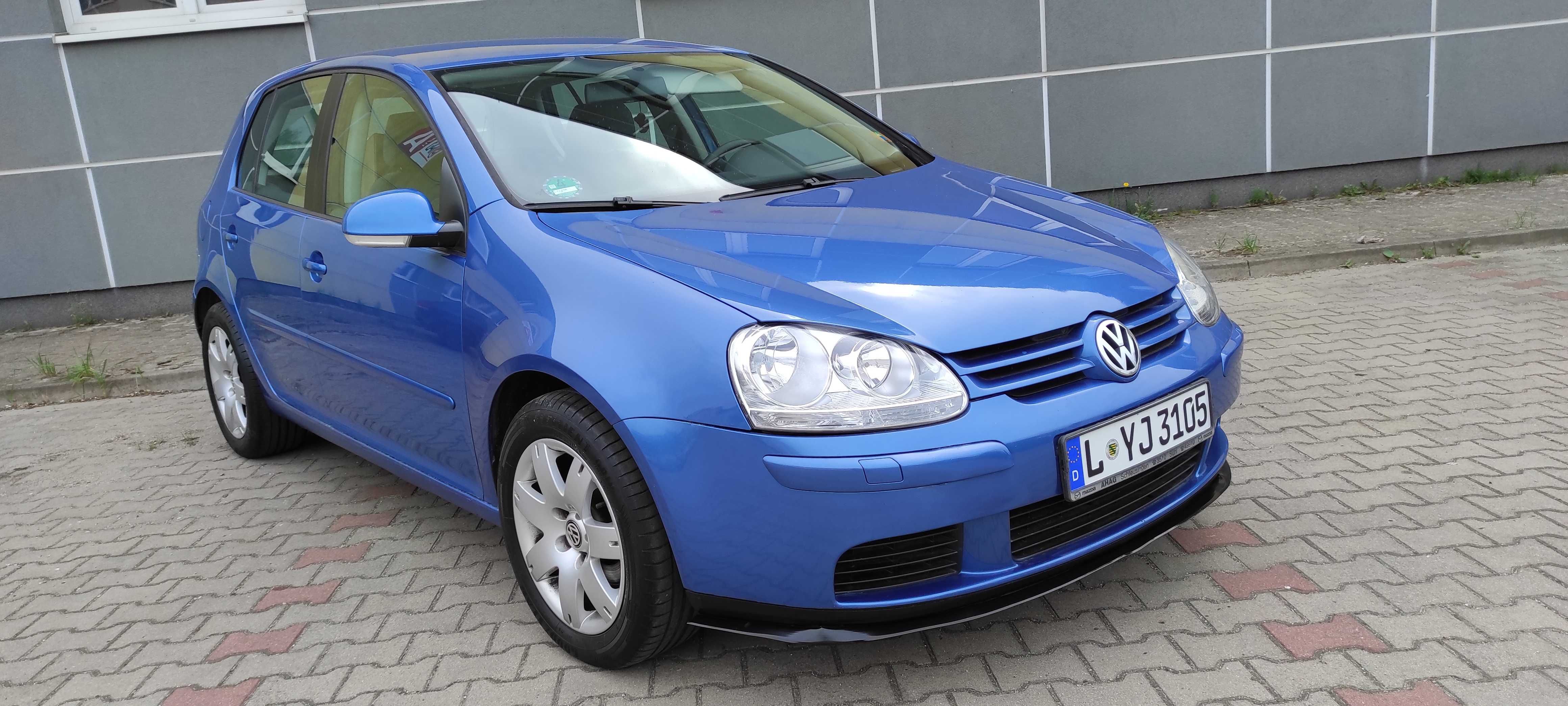 Volkswagen Golf 5 drzwi 1.6 Mpi Przepiekny stan z Niemiec alu klimatr