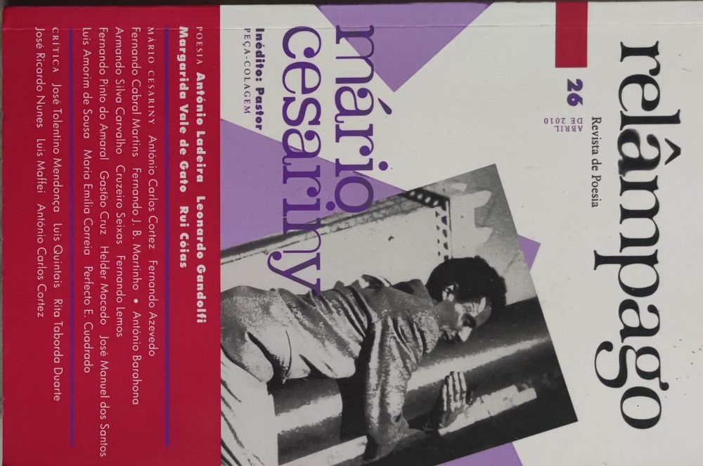 LIVRO - Ref CxC- Mário Cesariny - Relâmpago