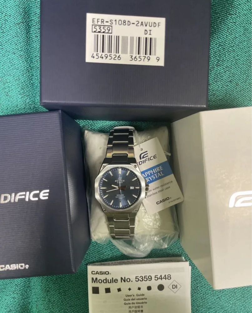 Часы мужские Casio Edifice EFR-S108D-2A