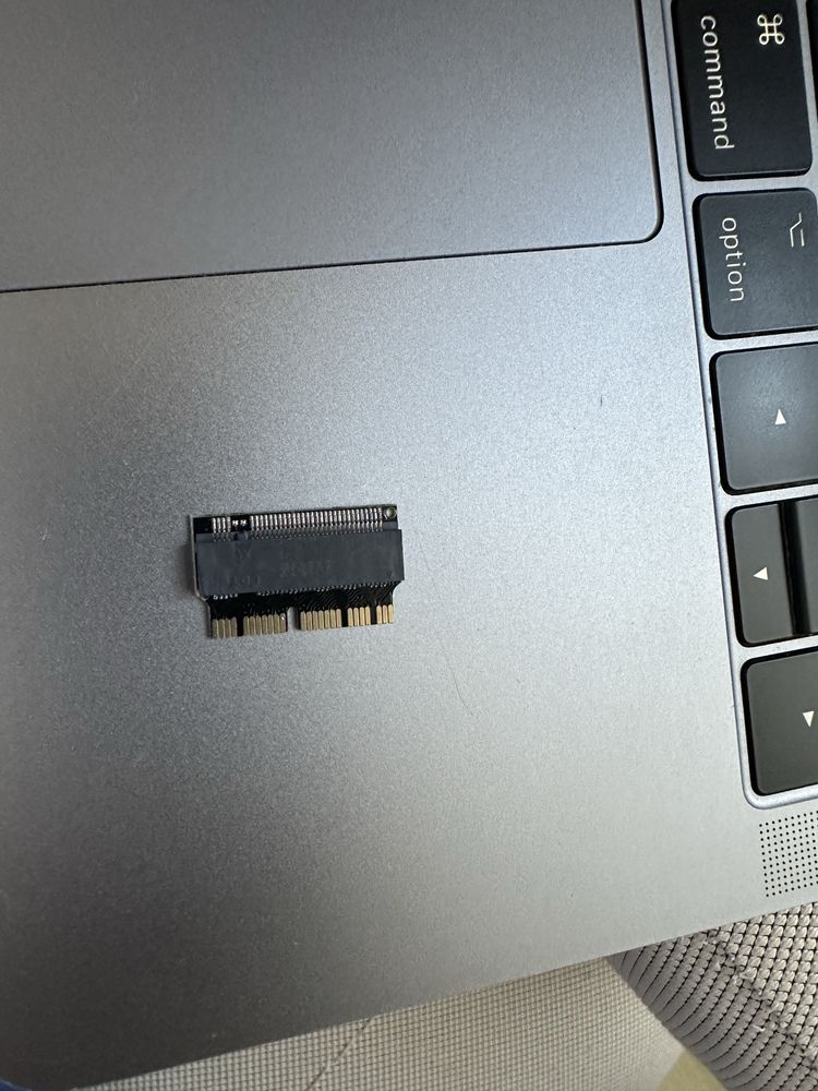 Ssd m2 samsung 256gb + переходник для macbook pro 2013-2015