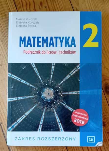 Matematyka 2 podręcznik liceum