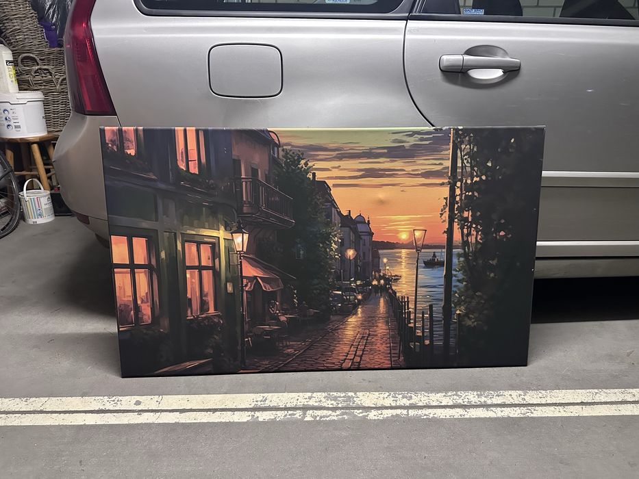 Rezerwacja. Obraz. Grafika drukowana na płótnie 120x70cm