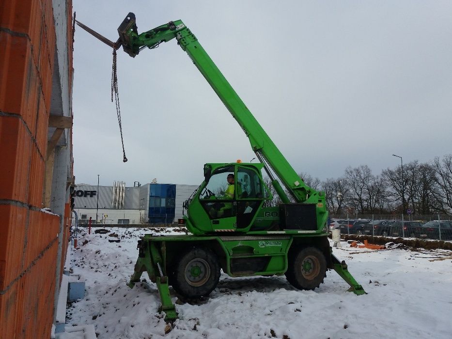 Wynajem Ładowarki Zwyżki Manitou Usługi ładowarką