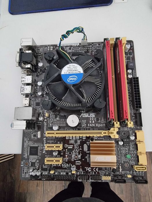 Asus B85M-G, i7 4470, kingston 16Gb ddr3