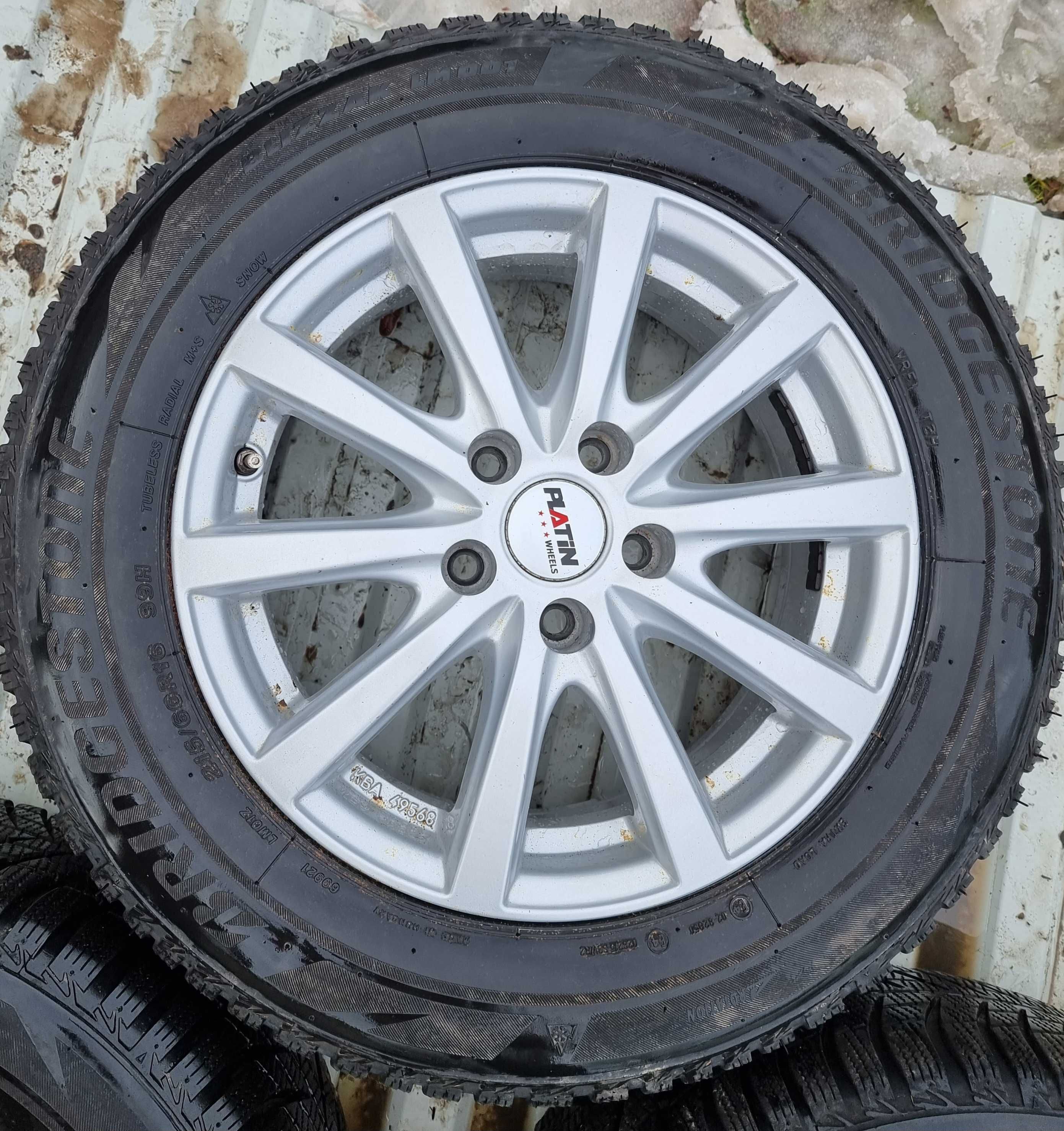 Koła Felgi 16" Cali 5x112, 215/60/16.BMW,AUDI,VW,SEAT,MERCEDES