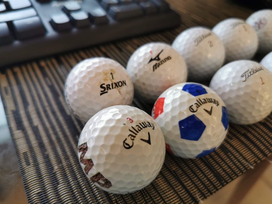 Bolas de Golfe usadas