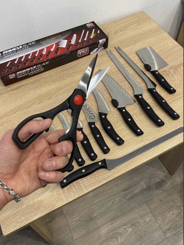 Набір ножів 12 в 1, набор ножей 12 в 1