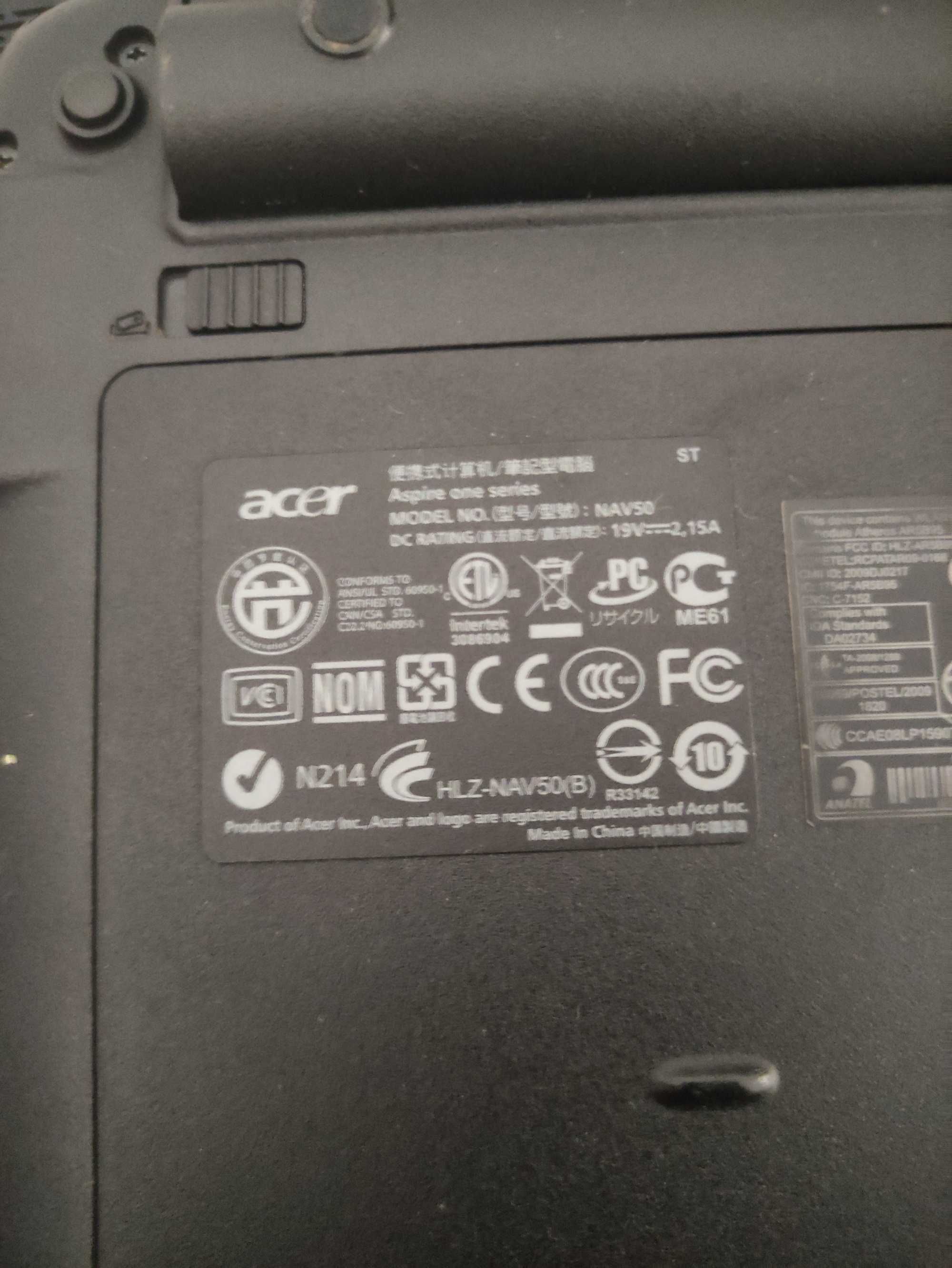 Portatil Acer One 532hh