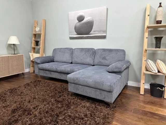 Sofá Cheiselongue - cinzento - envio grátis