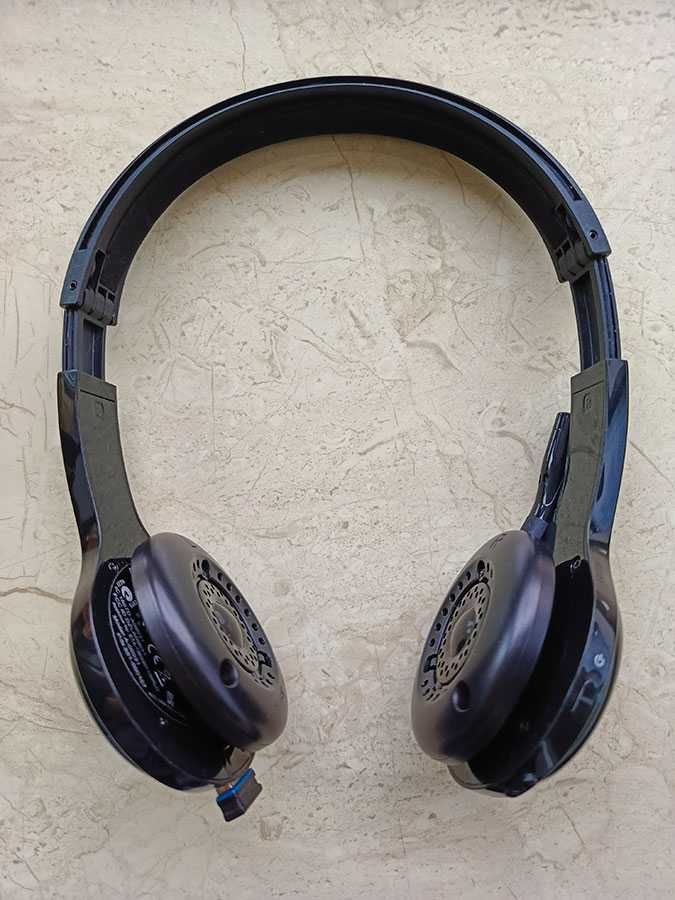 Гарнітура Logitech Wireless Headset H600 з радіоканалом, без амбушюр