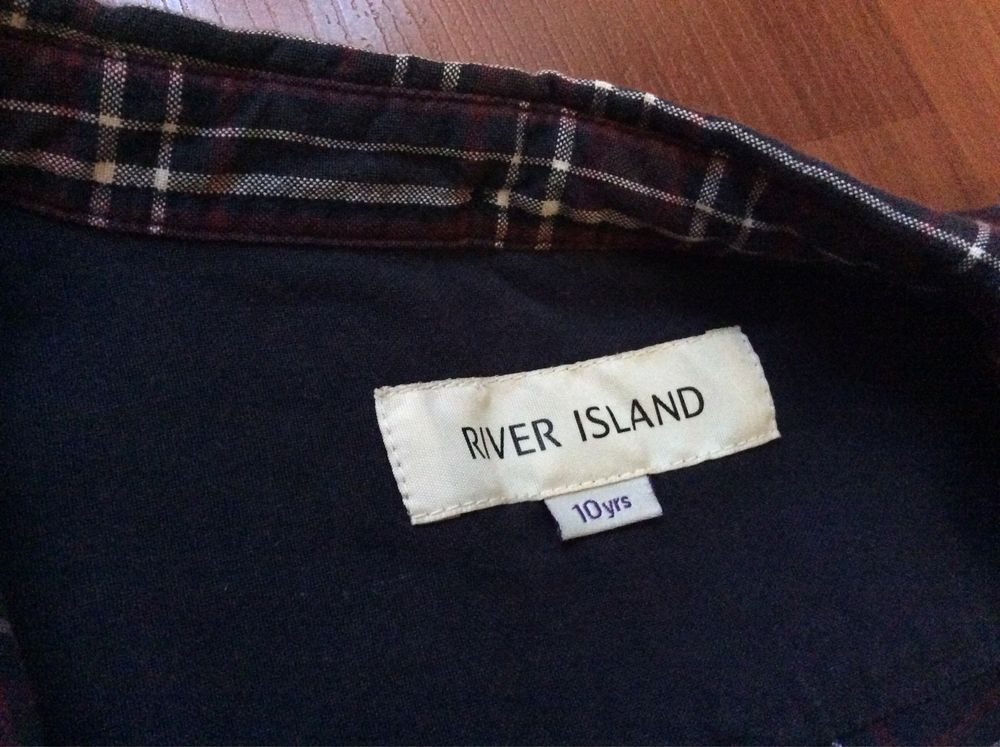 Оригинал рубашка River Island Индия производитель 100% хлопок