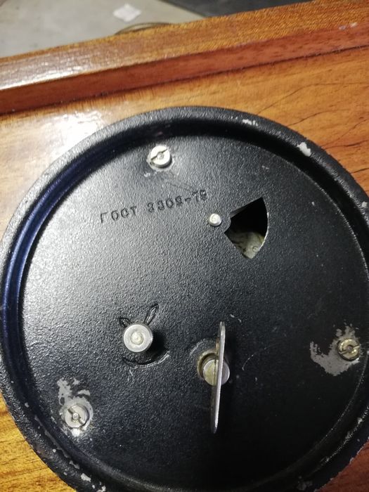 Stary zegar kominkowy MAJAK radziecki