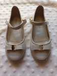 Buty balerinki lakierki eleganckie dla dziewczynki 27 wkładka 18cm