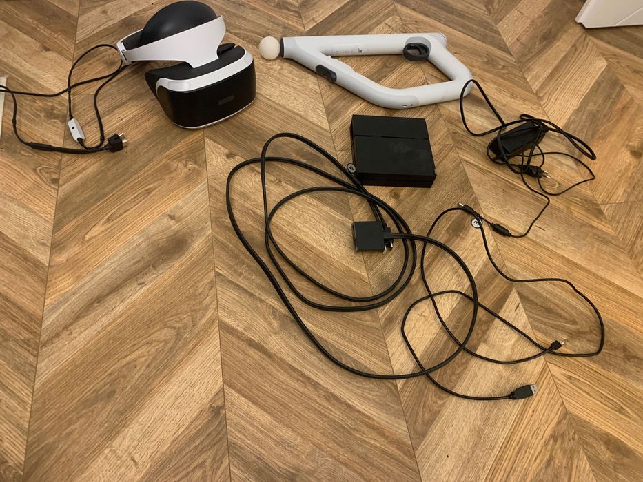 PlayStation VR 1 i Aim Controller Używane 2019 r.