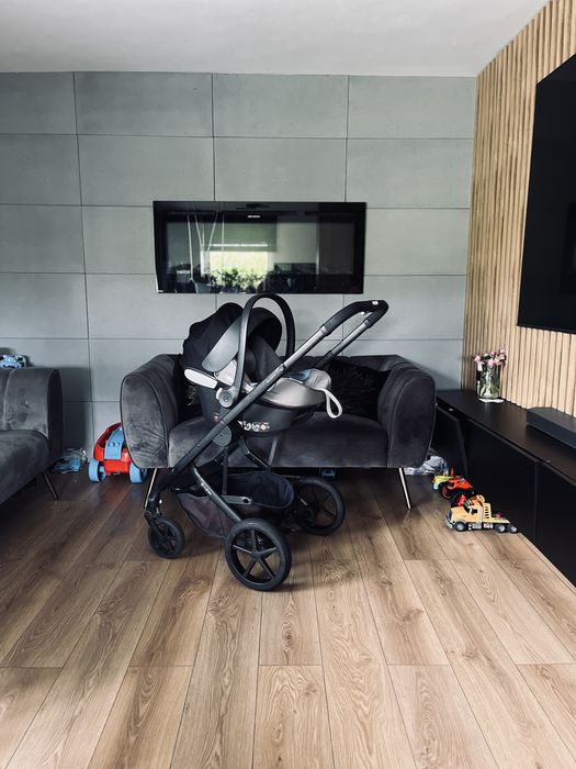 Wózek 3w1+baza Cybex Balios S z fotelikiem Cybex Aton M