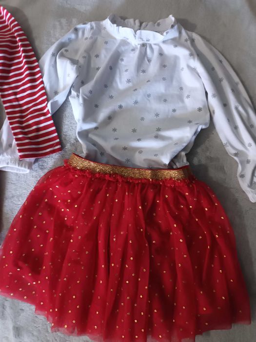 Zestaw Światecznych ubran 98/104 dziewczynka