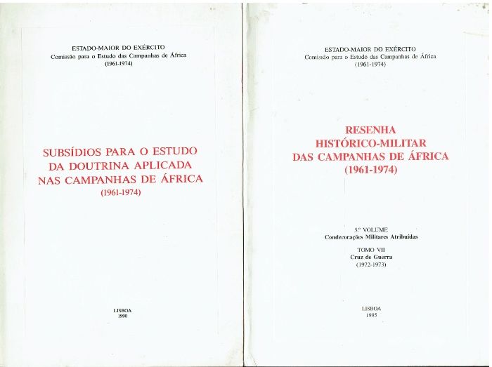 1544 Coleção da “Resenha Histórico – Militar das Campanhas de África,