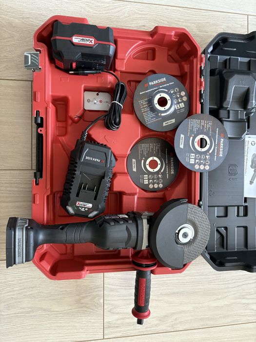 Parkside Performance szlifierka akumulatorowa kątowa 20V 4ah