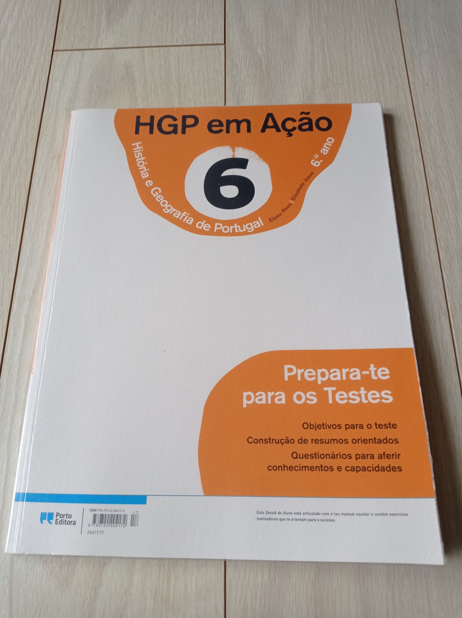 Caderno de actividades HGP 6* ano