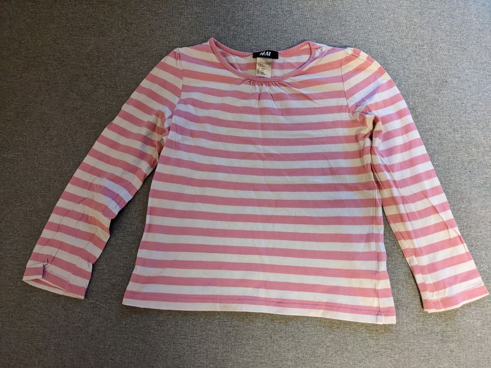 6 bluzek koszulek Benetton H&m Disney rozmiar 110 116