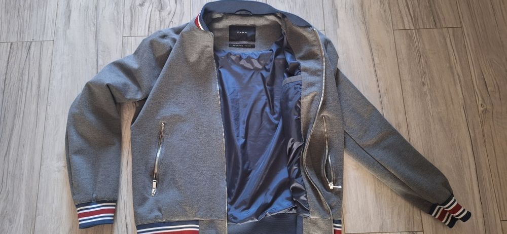Bluza zapinana kurtka bomberka męska Zara rozm.L