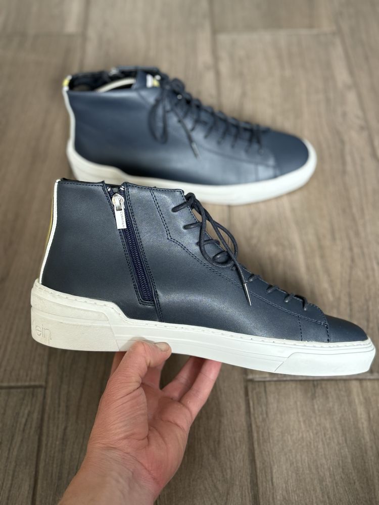Кеди Calvin Klein Sneakersy Okey F0996 Granatowy