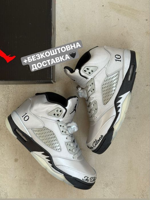 ДОСТАВКА 1-2 ДНІ‼️Кросівки Nike Air Jordan 5 Anniversary “Wings,еір дж