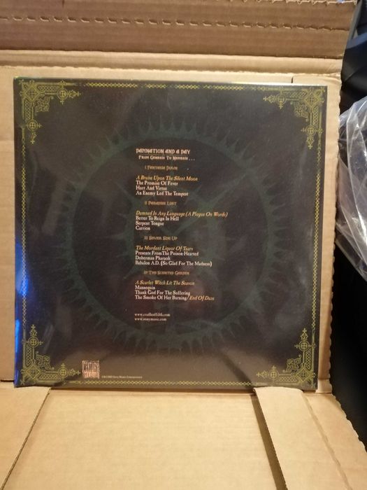 Raro Vinyl Cradle of Filth - Damnation and a Day