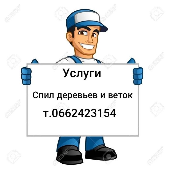Предоставляем Услуги Спилу веток деревьев.Продажа дров.