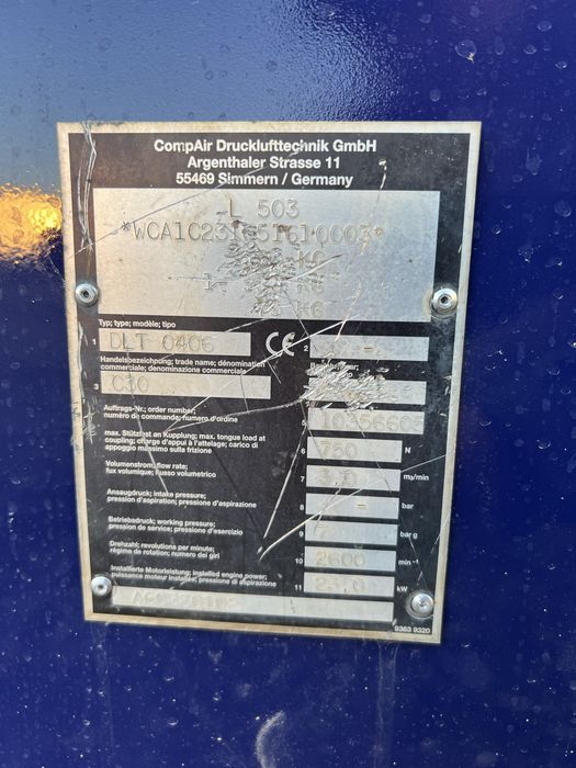 Компресор дизельний CompAir C 30