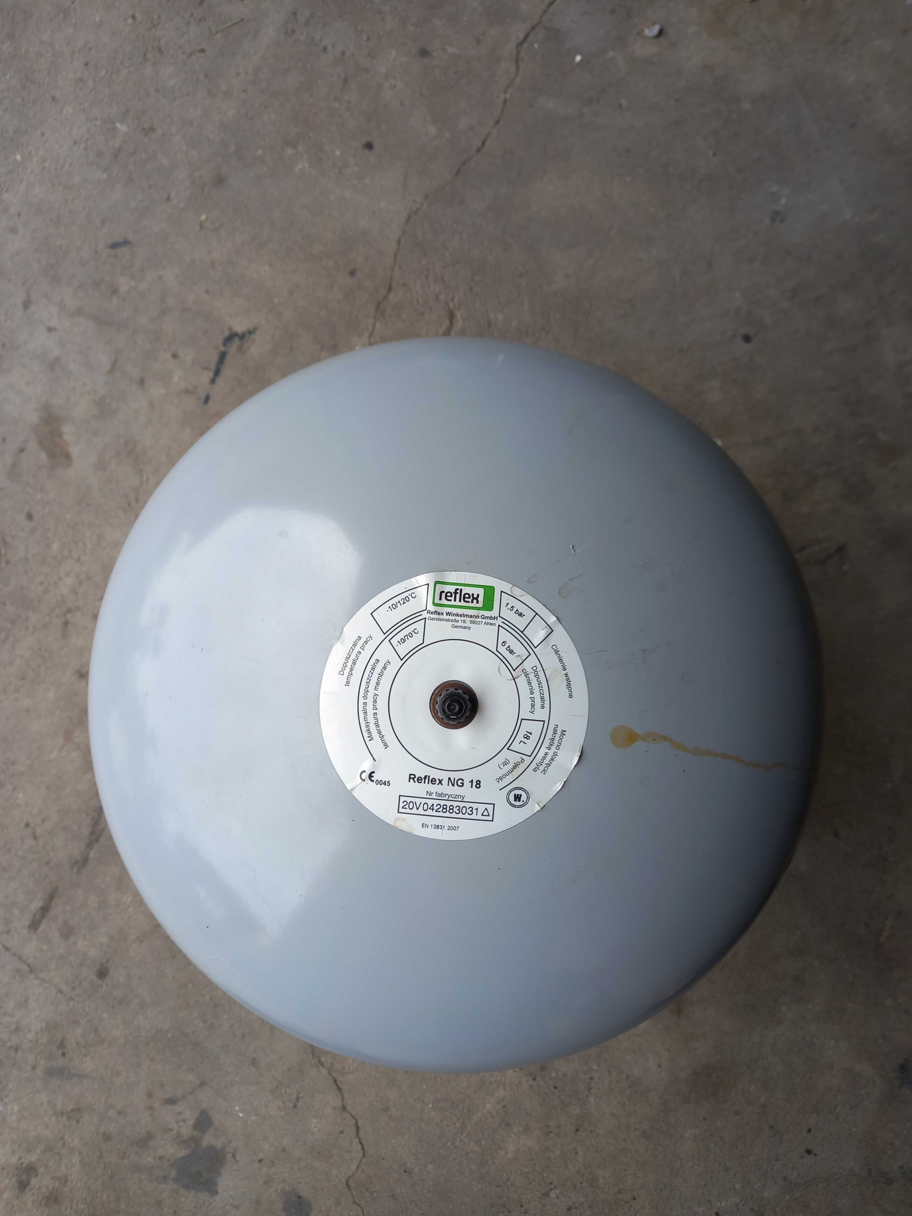 Przeponowe naczynie  Riflex NG18L