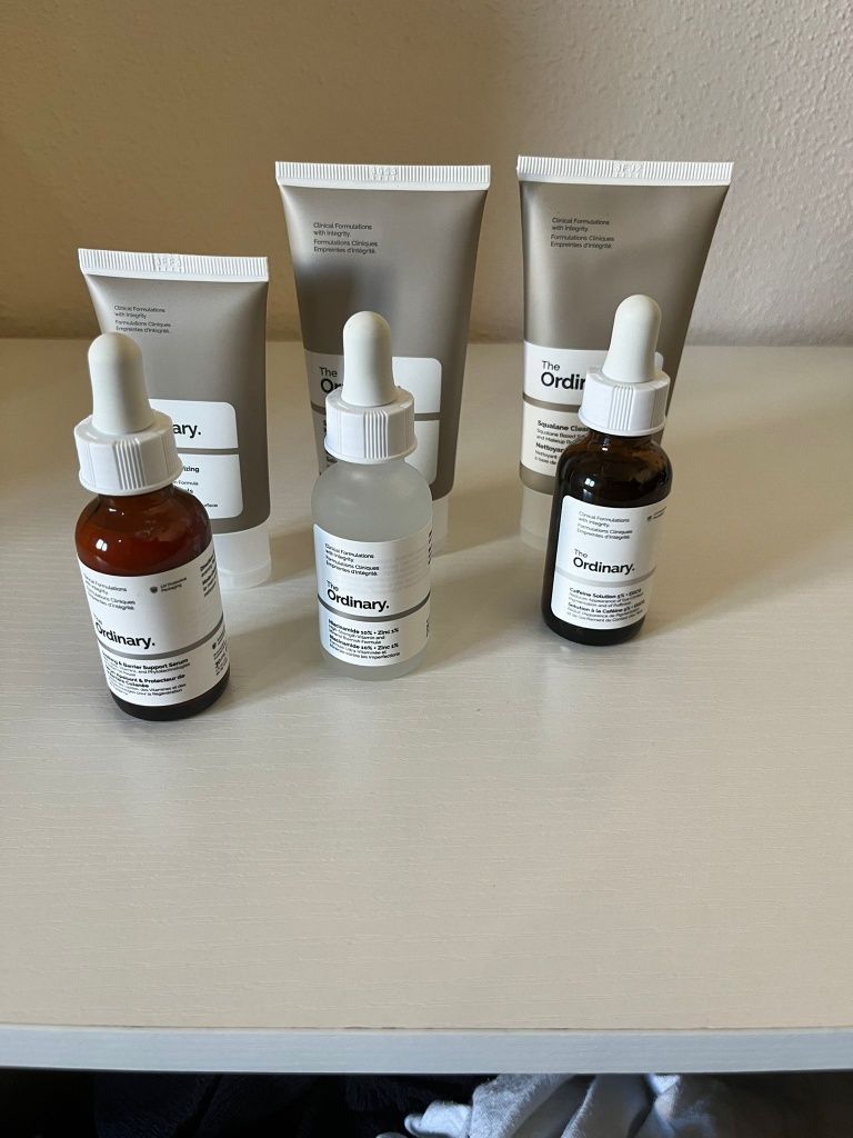 Skin care combo The ordinary