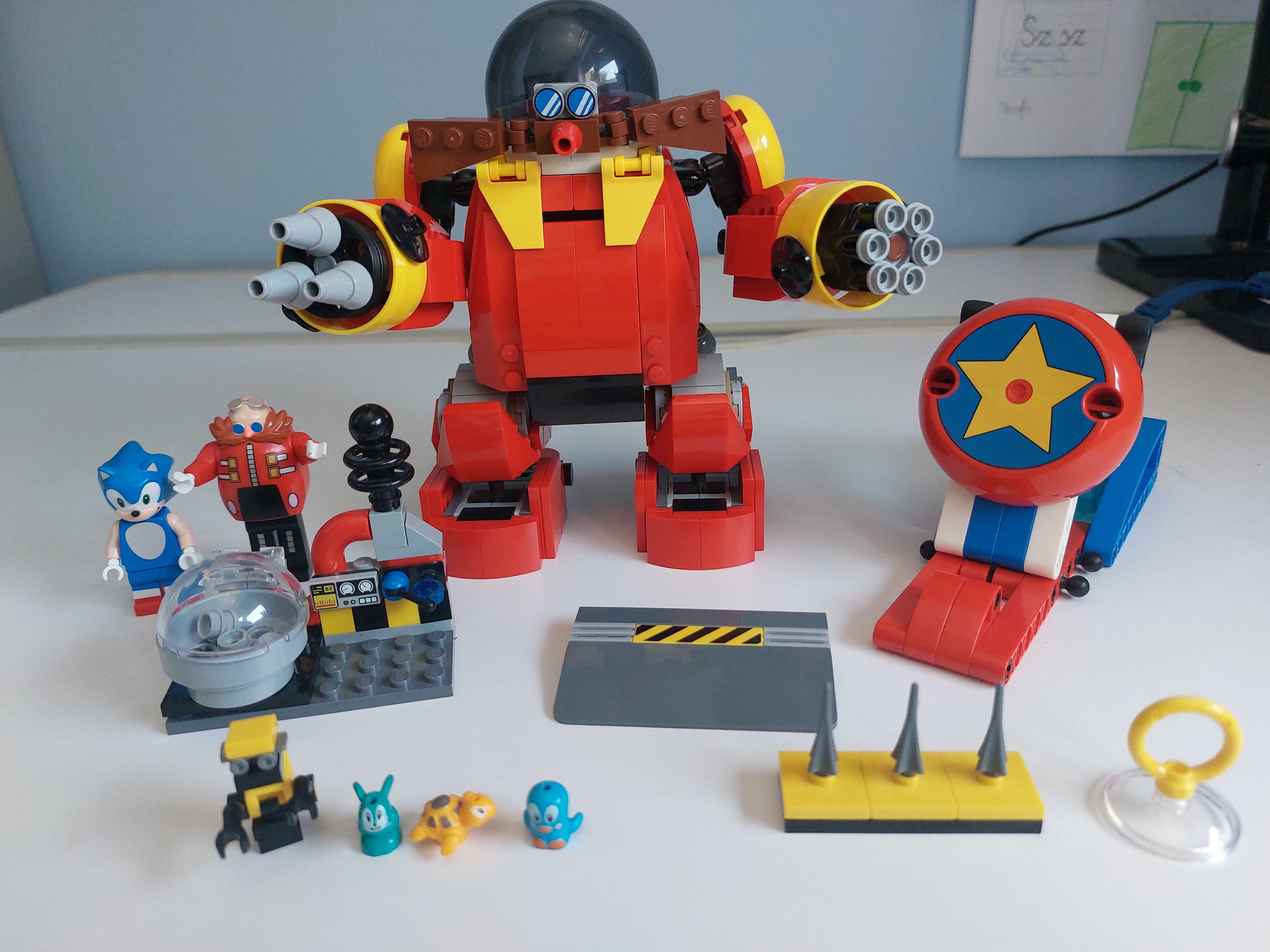 Lego 76993 sonic kontra dr Eggman i robot Death