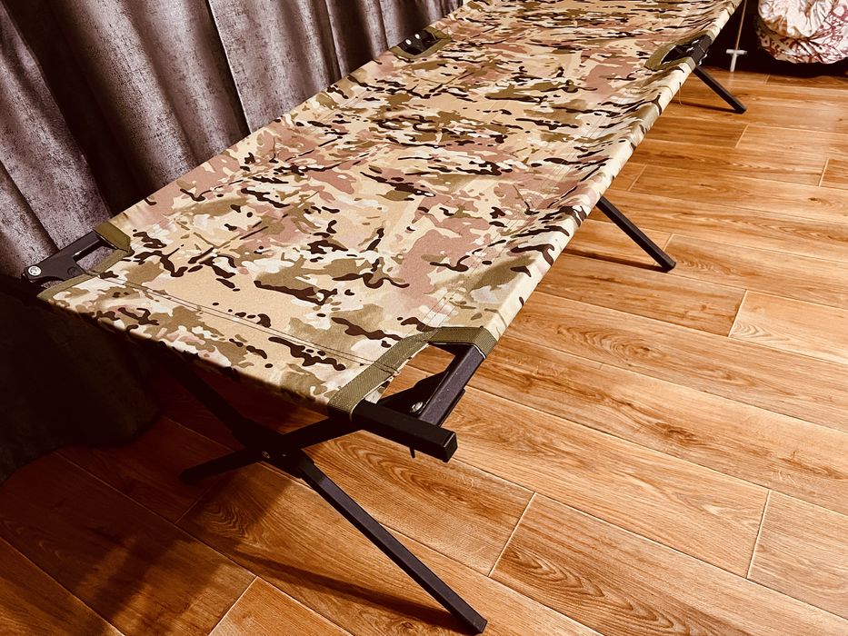 Розкладне ліжко посилене ЗСУ!!! сталь до 200+кг