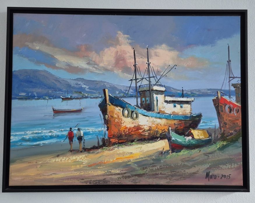 Nadir Moro - pintura a óleo sobre tela