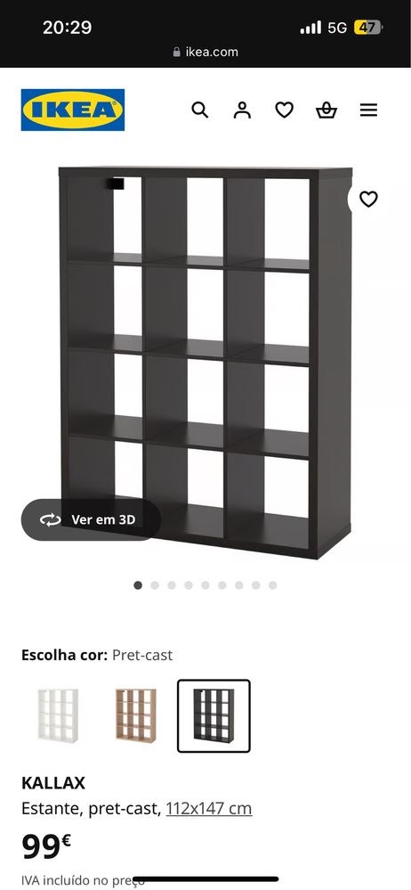 Estante IKEA Kallax