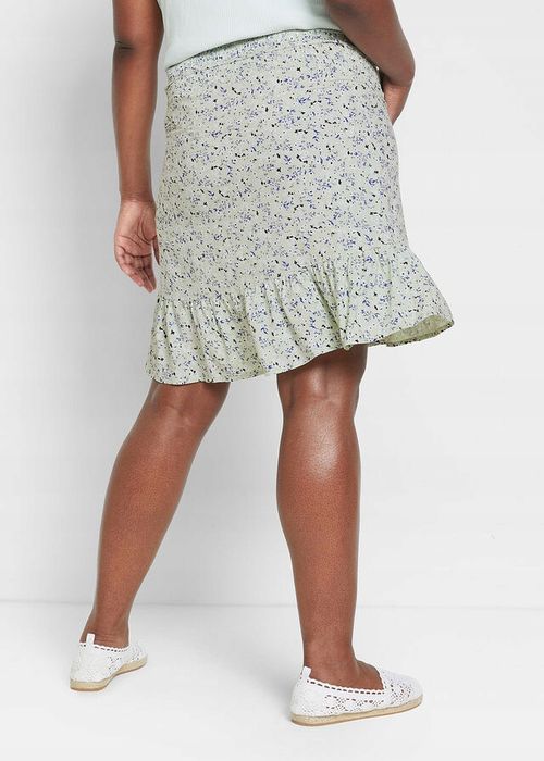 B.P.C spódnica ciążowa z wiskozy w kwiatki 46.