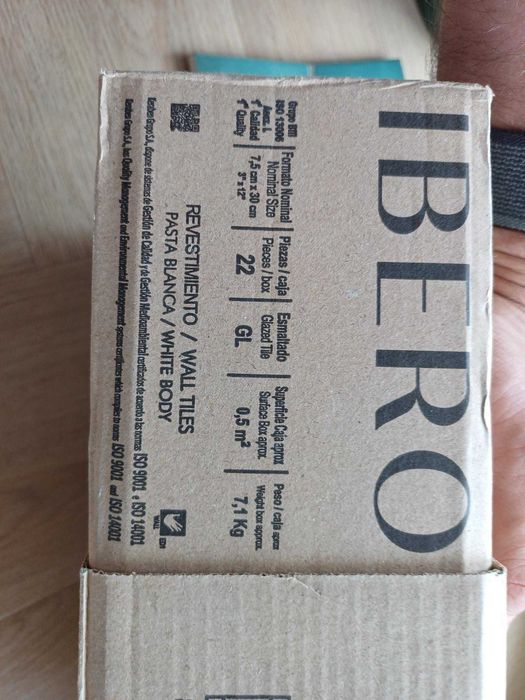 Płytka ścienna matisse olivo 7,5x30 Ibero Płytki ścienne