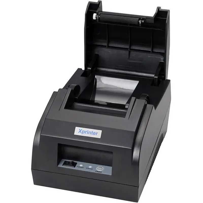 |Акція|Чековий POS-принтер Xprinter XP-58mm USB (Гарантія 1 рік) Black