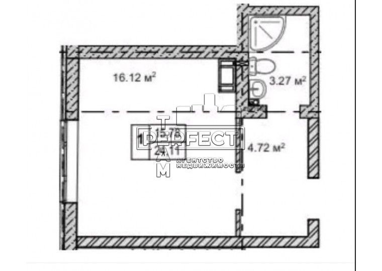 Продаж 1к квартири Вишнева 8 / Вишневая 8 ЖК Manchester Park
