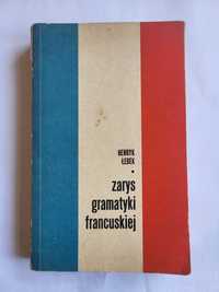 Zarys gramatyki francuskiej