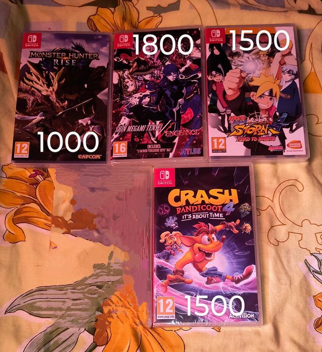 Ігри для Nintendo Switch одним лотом
