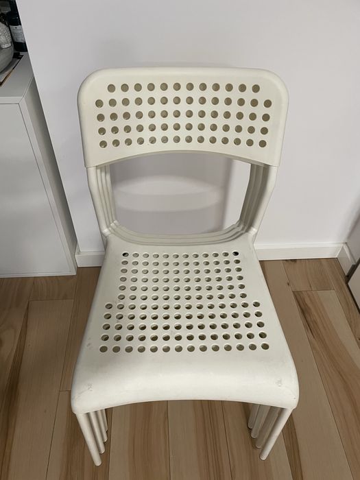 4 cadeiras ikea brancas