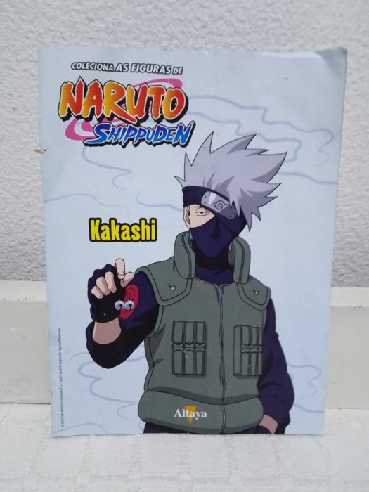 Revistas "Coleciona as Figuras de Naruto Shippuden"