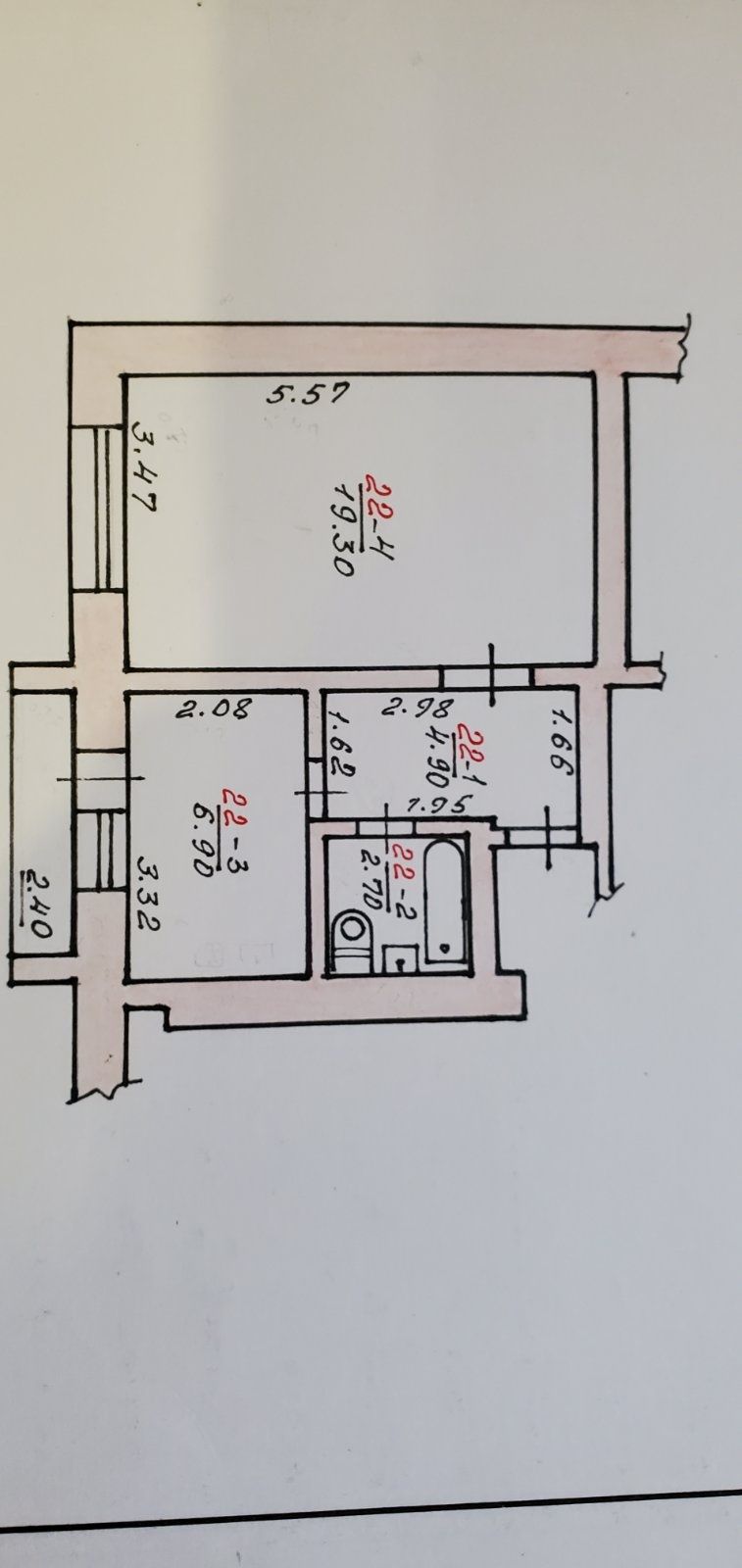 Продам 1 кімнатну квартиру в центрі міста