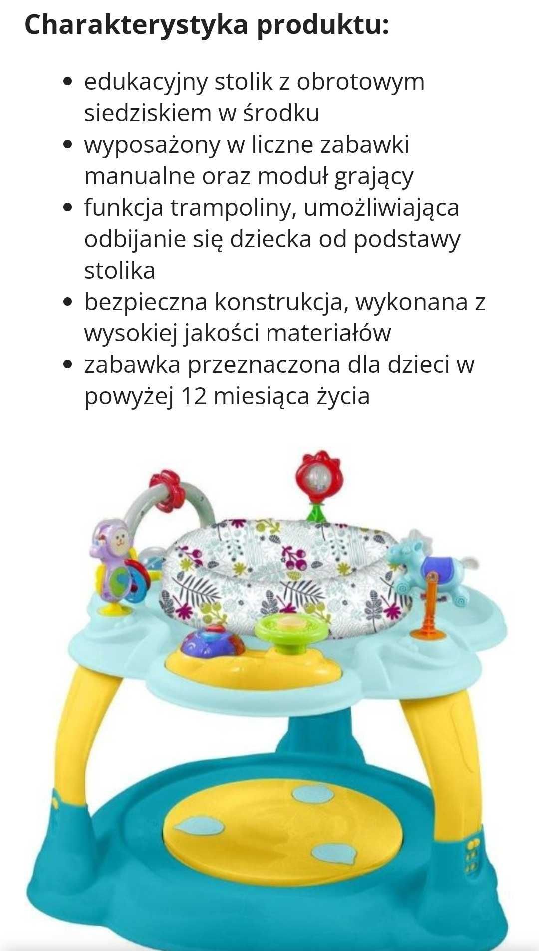 Wielofunkcyjny stolik activity centre baby