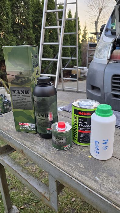 RANAL Tank - środek ochrony karoserii, raptor 1L