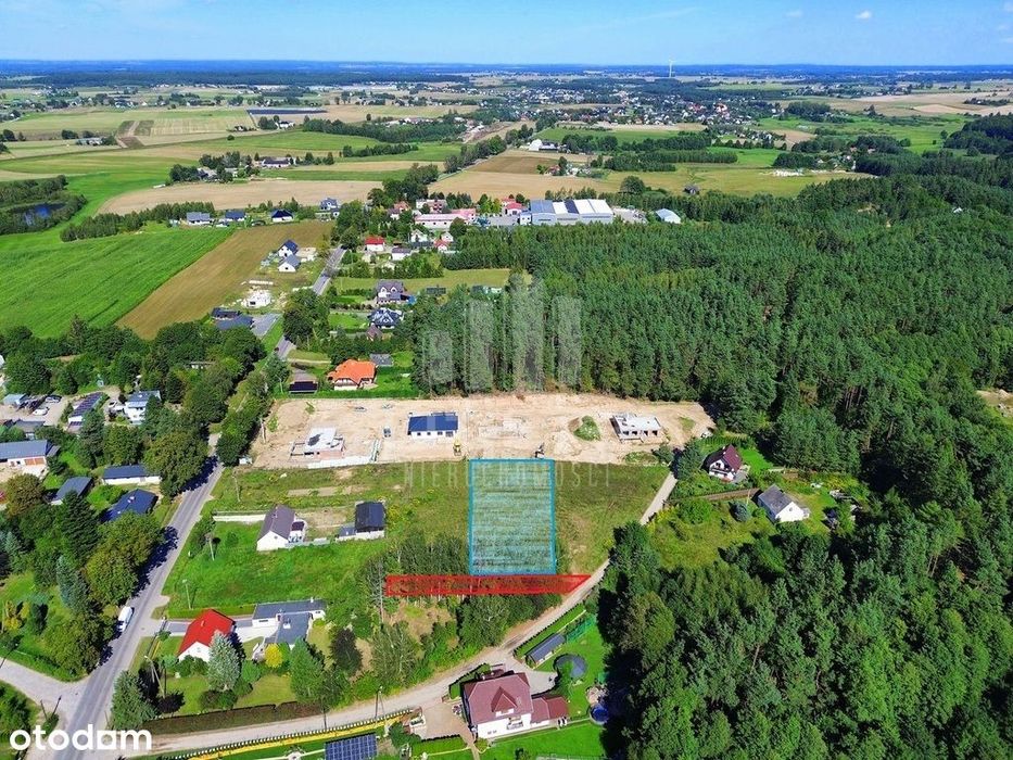 Ostatnia działka, warunki zabudowy, bliskość lasu