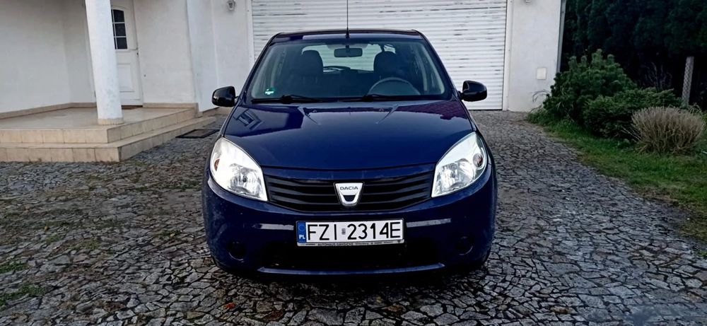 Dacia Sandero '10 SANDERO 1.4 + Klimatyzacja SERWISOWANA Zarejestrowana 1-Wł